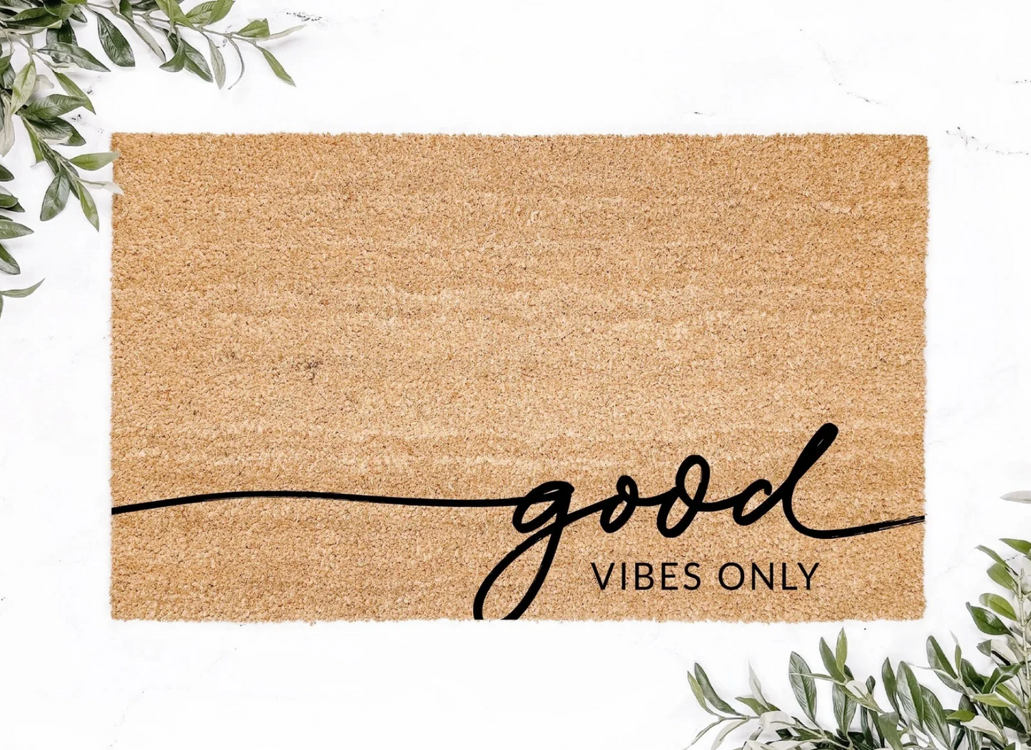 Good Vibes Only Doormat