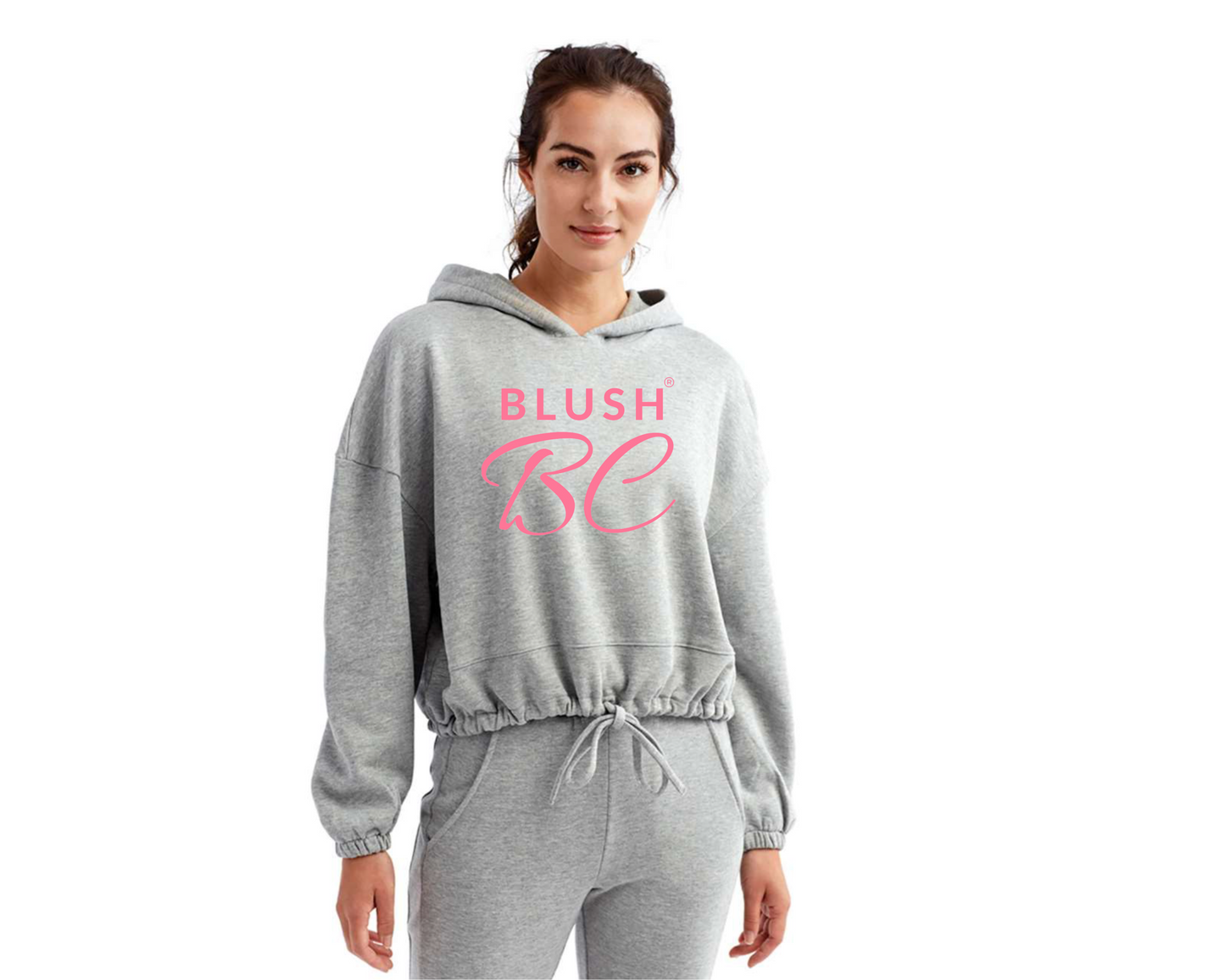 Women's Cropped Maria Hooded Sweatshirt - TD085