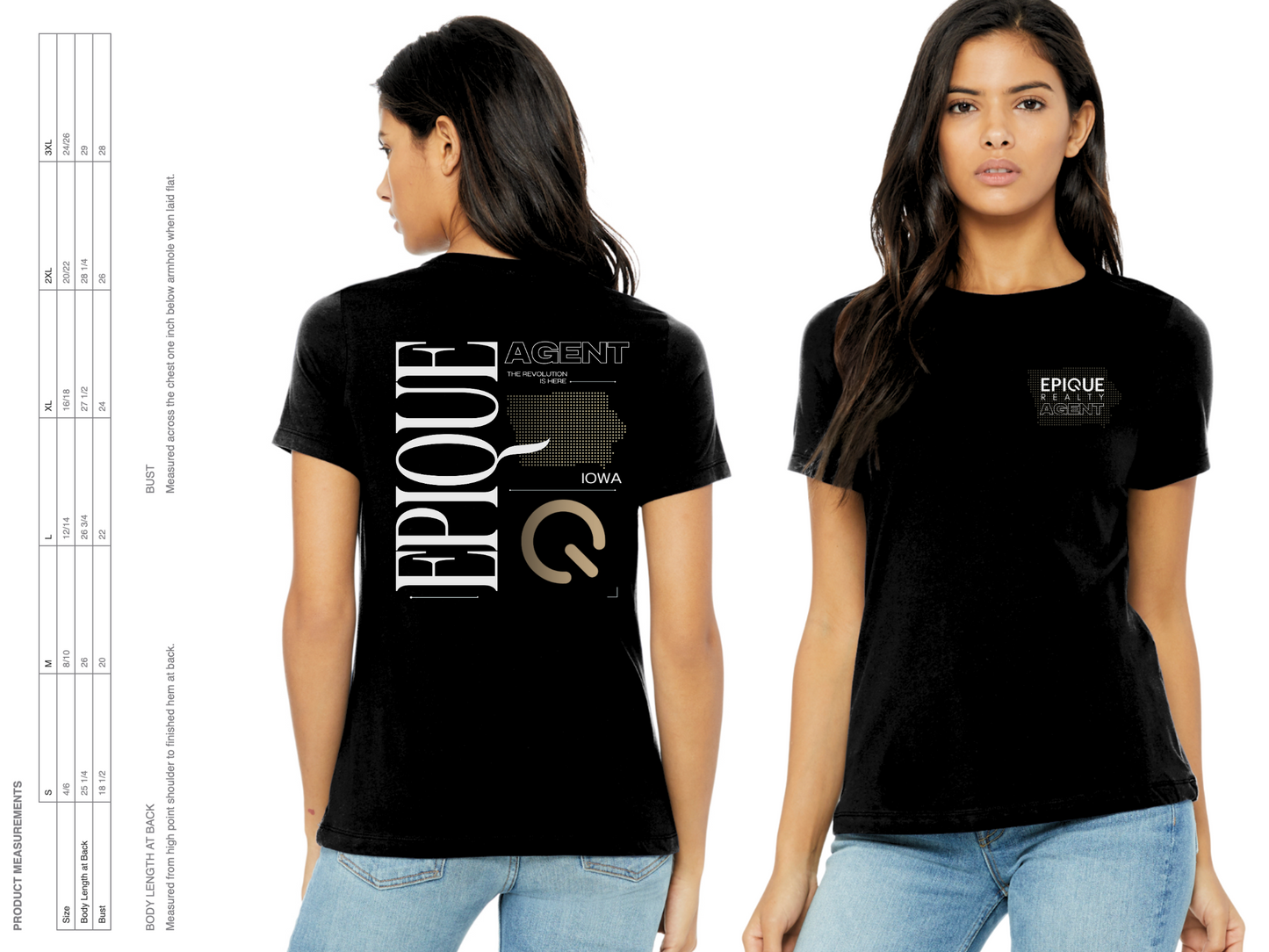 State TShirt - BC6413- Iowa