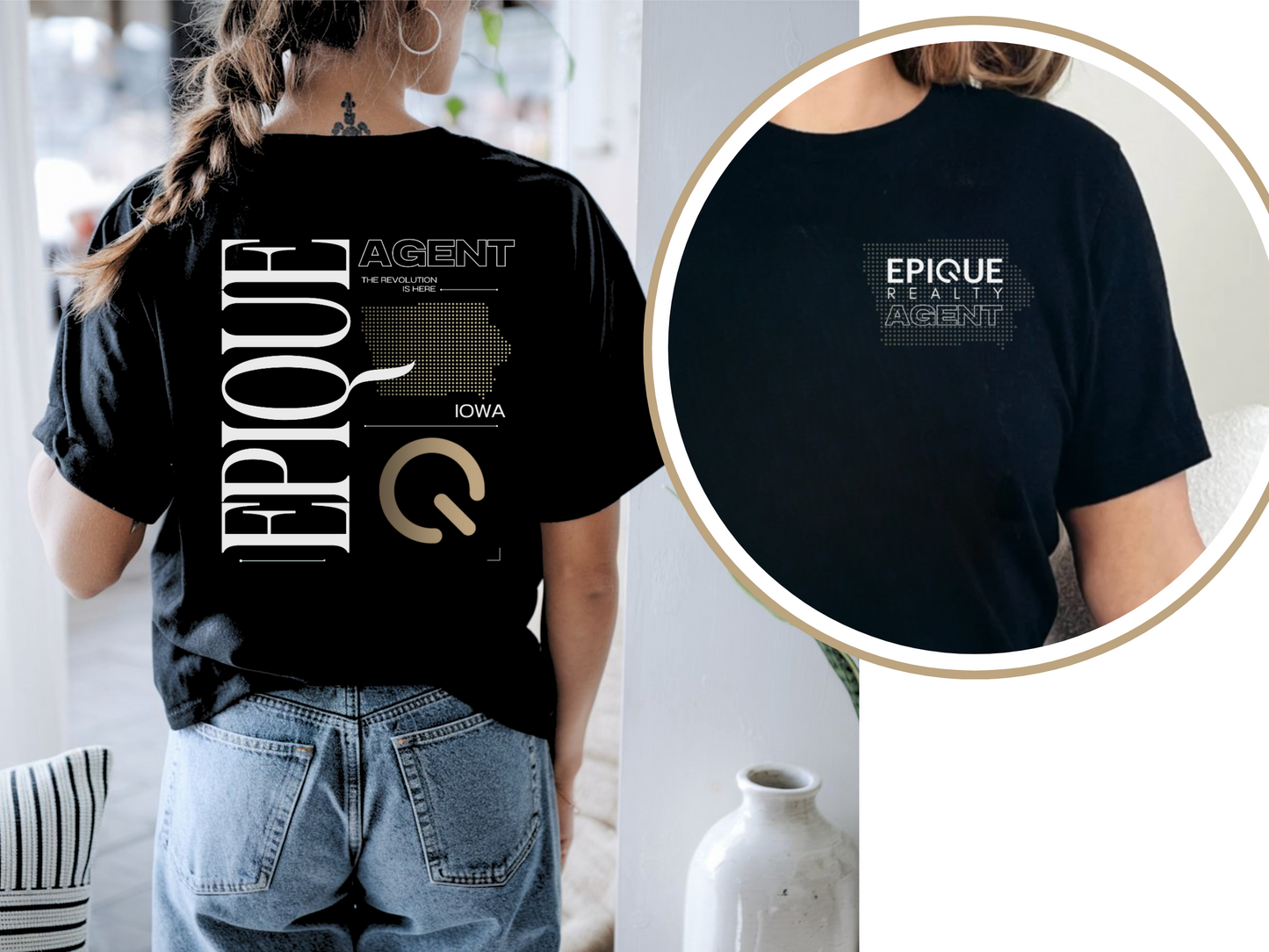 State TShirt - BC6413- Iowa