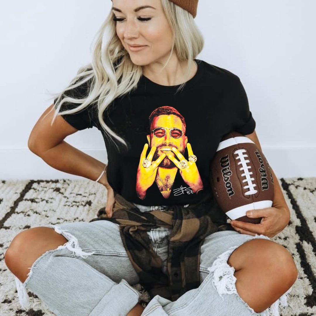 Travis Kelce Radioactive 3 Ring Tee