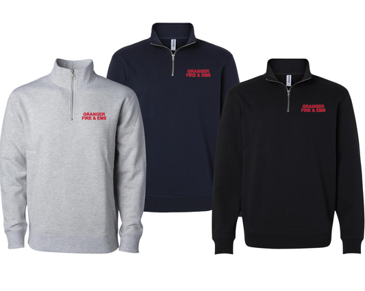 Unisex Quarter Zip Sweatshirt-SS4600QZ