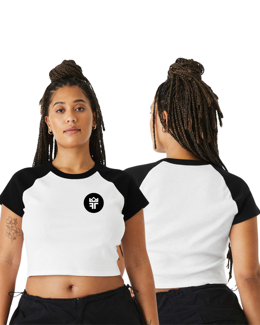 Women's Micro Rib Raglan Baby Tee