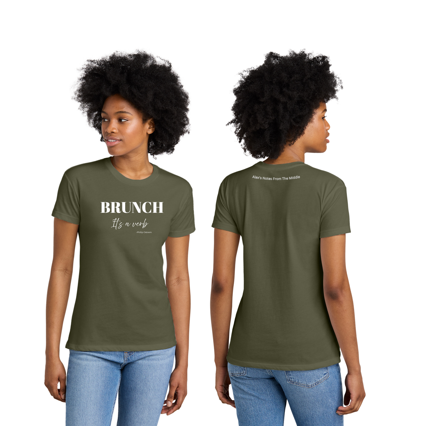 BRUNCH....It's a verb! CVC Relaxed Tee - NL6600