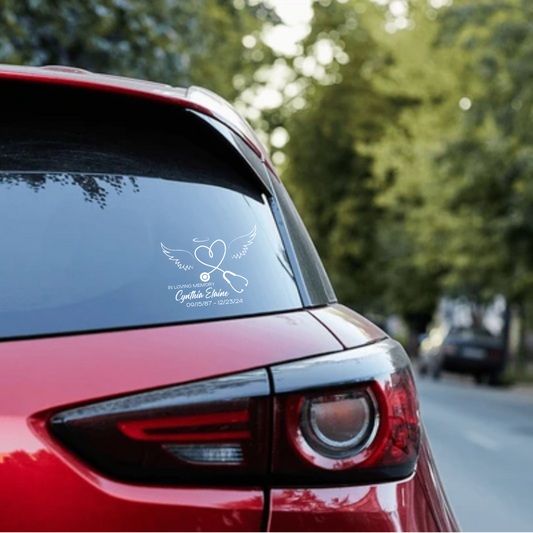 Car Window Decal