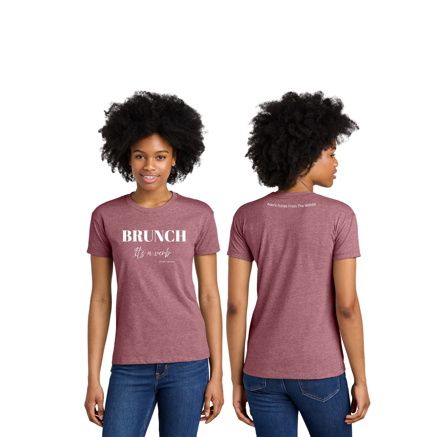 BRUNCH....It's a verb! CVC Relaxed Tee - NL6600