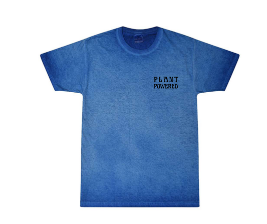 PLANT POWERED Unisex Oil Wash T-Shirt - 1310