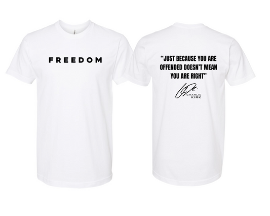 Freedom|Offended -Charlie Kirk