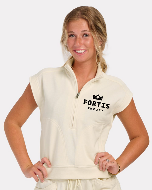 Women's Boxercraft French Terry Half Zip