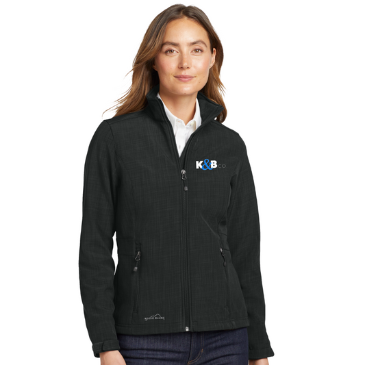 Eddie Bauer® Women's Shaded Crosshatch Soft Shell Jacket