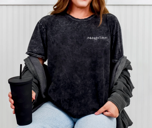 #Midnighttoker Mineral Wash TShirt