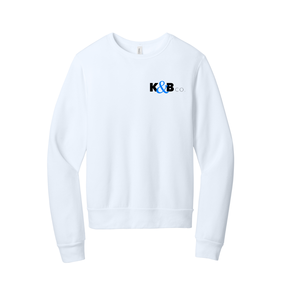 BELLA+CANVAS® Unisex Sponge Fleece Classic Crewneck Sweatshirt - Design 2