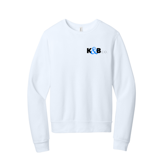 BELLA+CANVAS® Unisex Sponge Fleece Classic Crewneck Sweatshirt - Design 2
