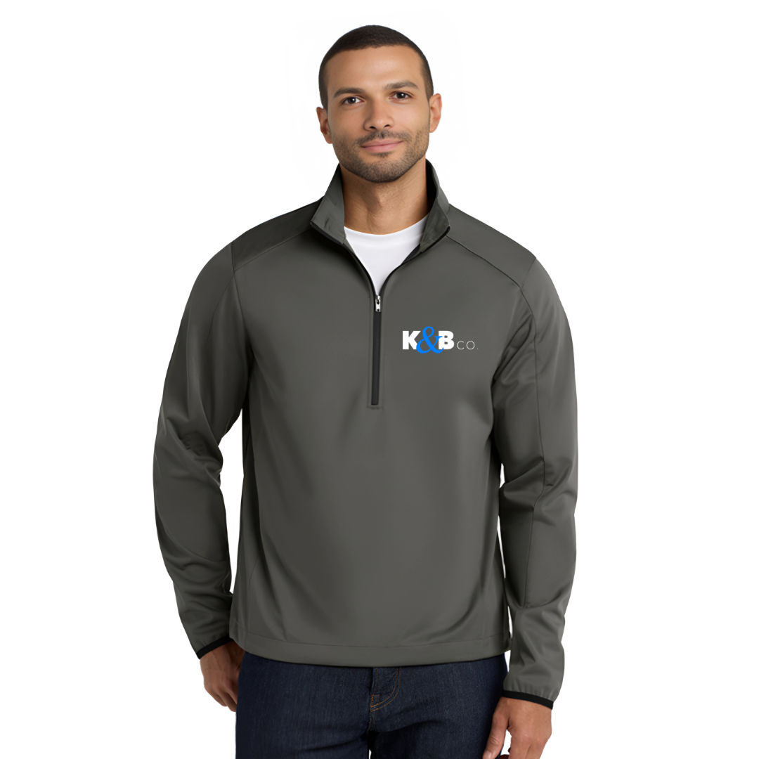 Port Authority® Active 1/2-Zip Soft Shell Jacket