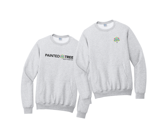Unisex Crewneck Sweatshirt with Pocket - PC78PKT