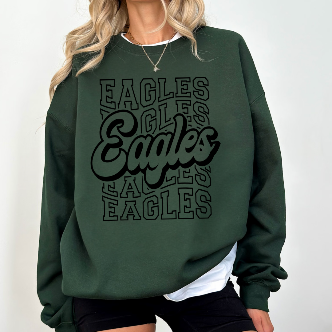 Eagles Stacked Design