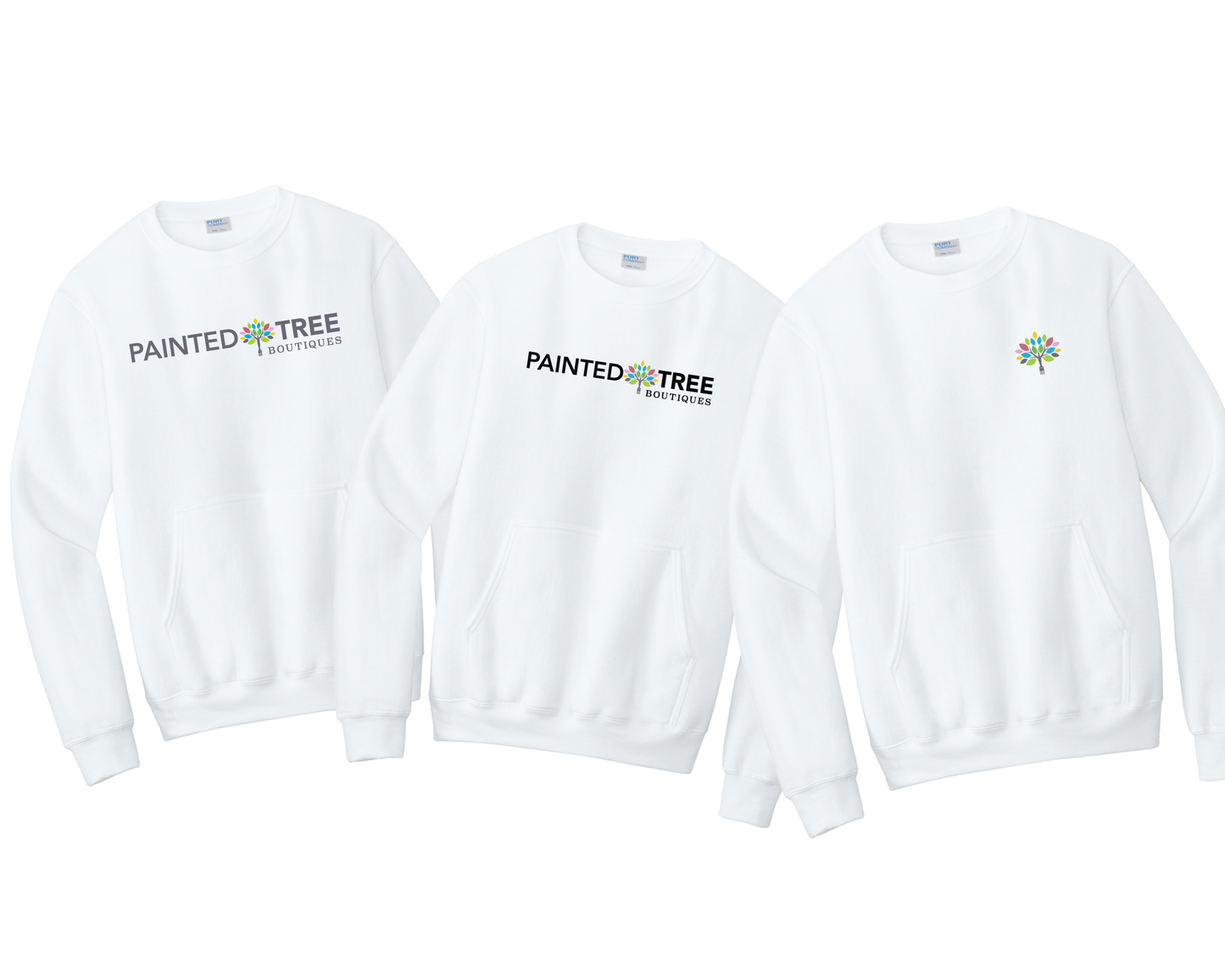 Unisex Crewneck Sweatshirt with Pocket - PC78PKT