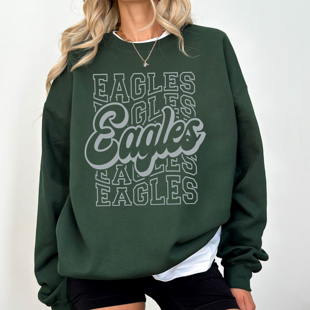 Eagles Stacked Design