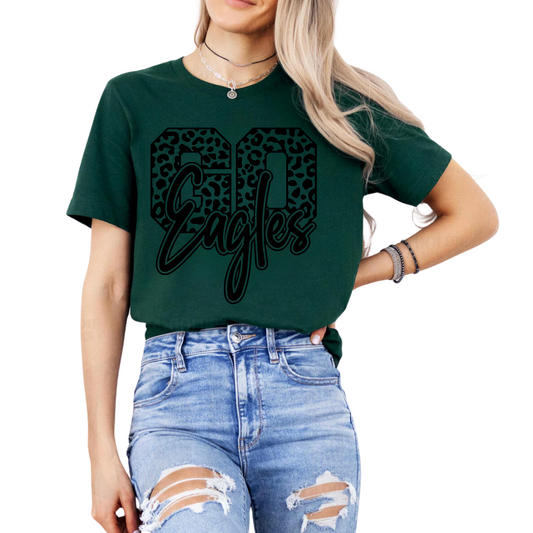 Go Eagles Leopard Shirt