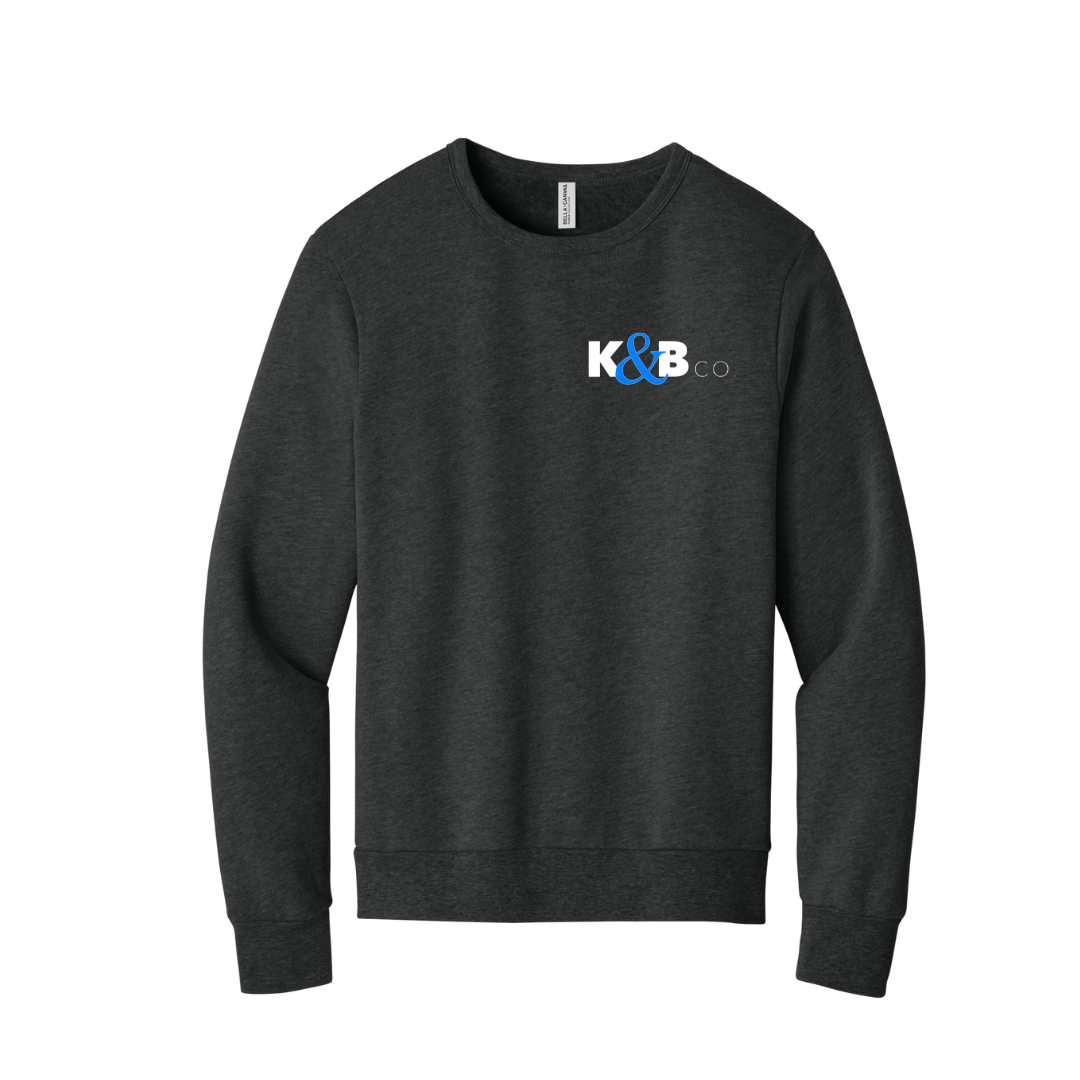 BELLA+CANVAS® Unisex Sponge Fleece Classic Crewneck Sweatshirt - Design 2
