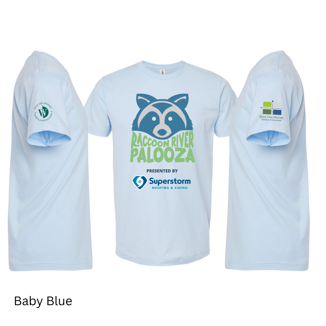 Official 2025 Raccoon River Palooza Merch