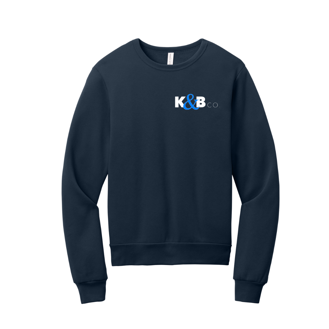 BELLA+CANVAS® Unisex Sponge Fleece Classic Crewneck Sweatshirt - Design 2