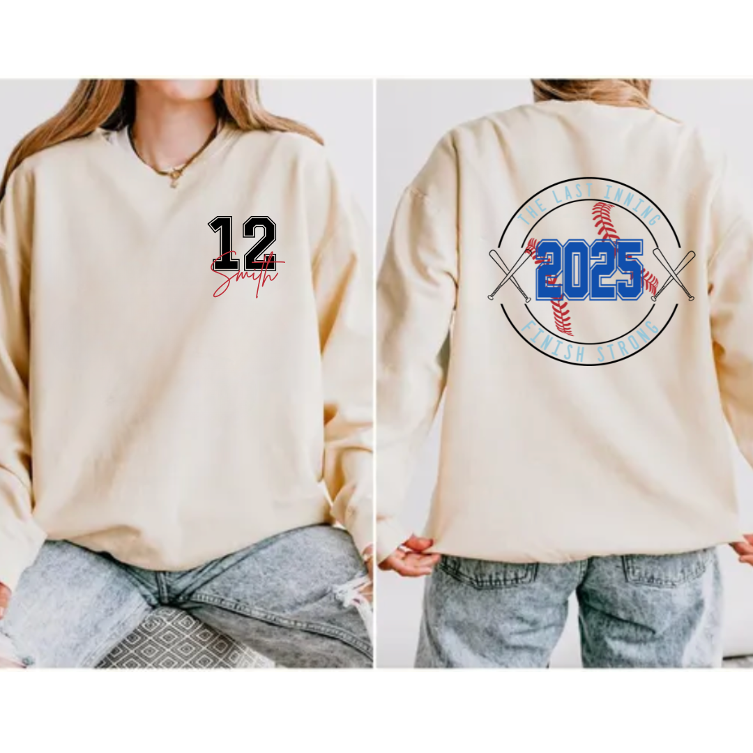 Customizable Boys SENIOR Year Baseball Shirt