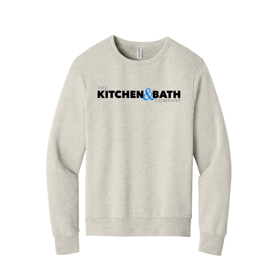 BELLA+CANVAS® Unisex Sponge Fleece Classic Crewneck Sweatshirt - Design 3