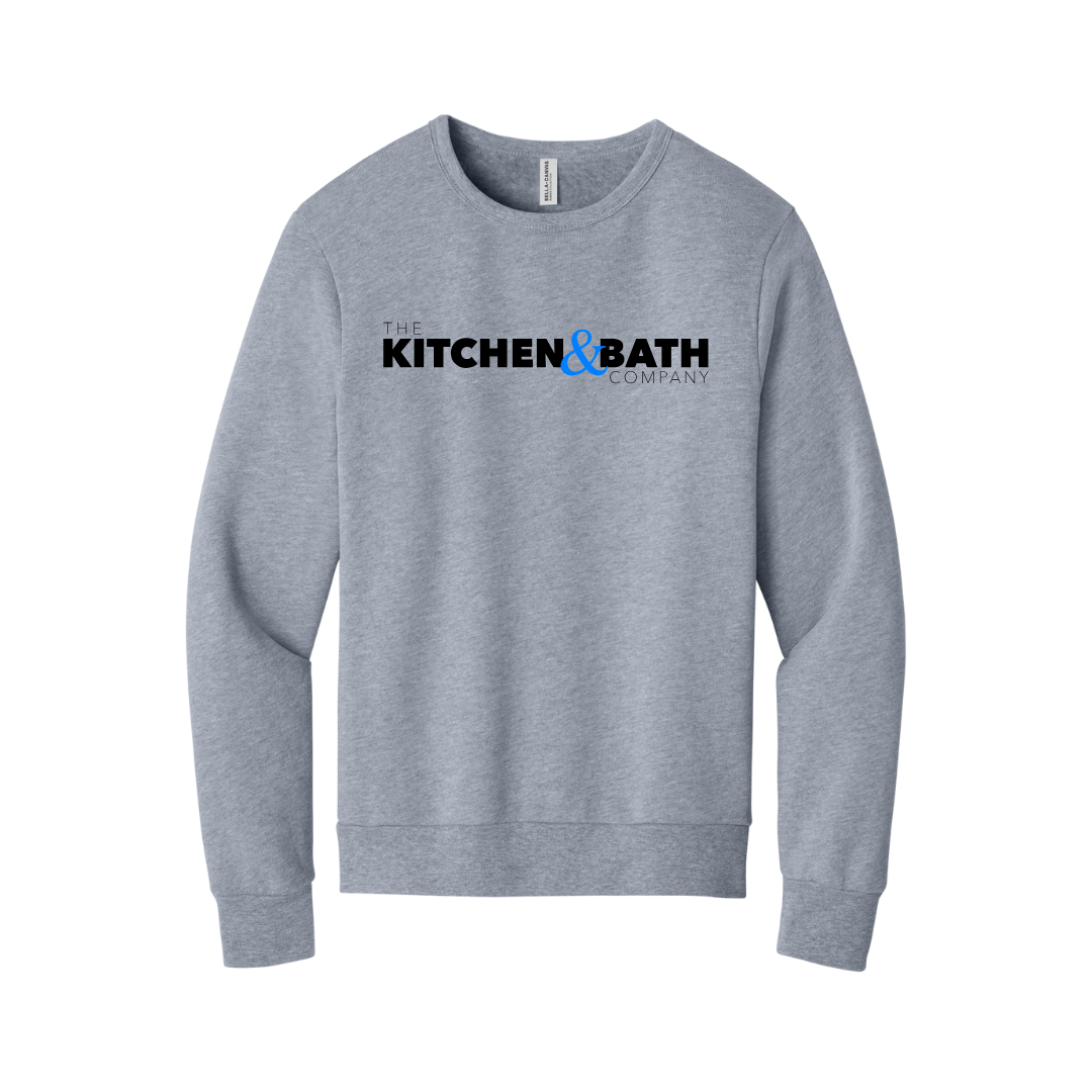BELLA+CANVAS® Unisex Sponge Fleece Classic Crewneck Sweatshirt - Design 3