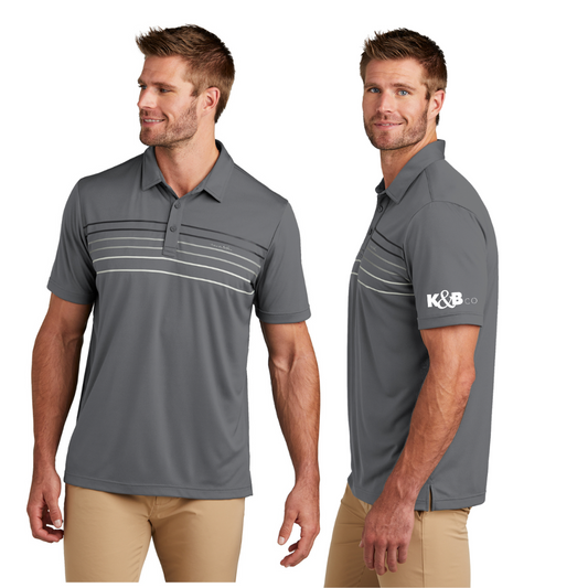 Travis Mathew Coto Performance Chest Stripe Polo