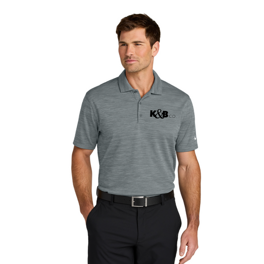 Nike Dri-FIT Striated Polo - Design 2