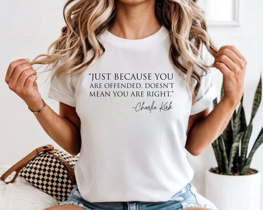 Offended -Charlie Kirk