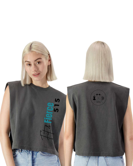 Women's Garment-Dyed Heavyweight Muscle Tee - 307GD