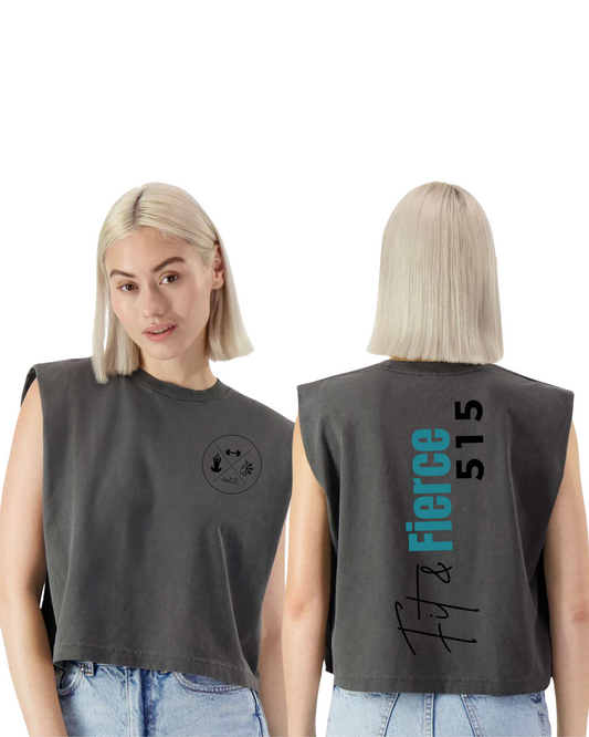 Women's Garment-Dyed Heavyweight Muscle Tee - 307GD