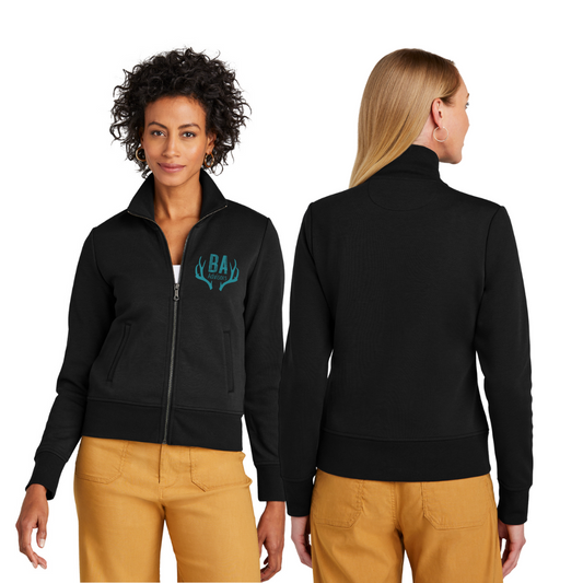 BROOKES BROTHERS WOMENS FULL ZIP JACKET