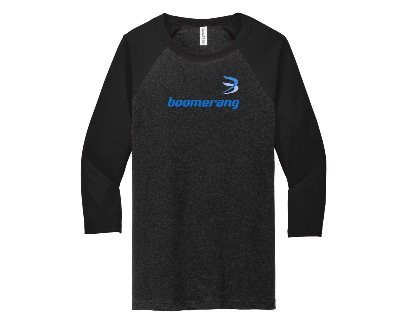 BELLA+CANVAS® Unisex 3/4-Sleeve Baseball Tee. BC3200