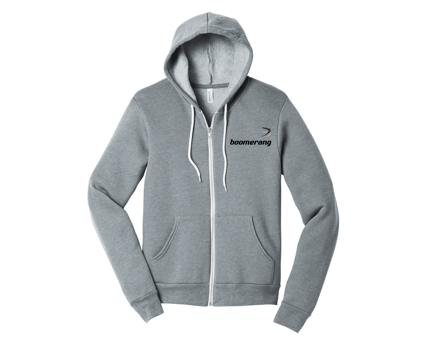 BELLA+CANVAS® Unisex Sponge Fleece Full-Zip Hoodie. BC3739