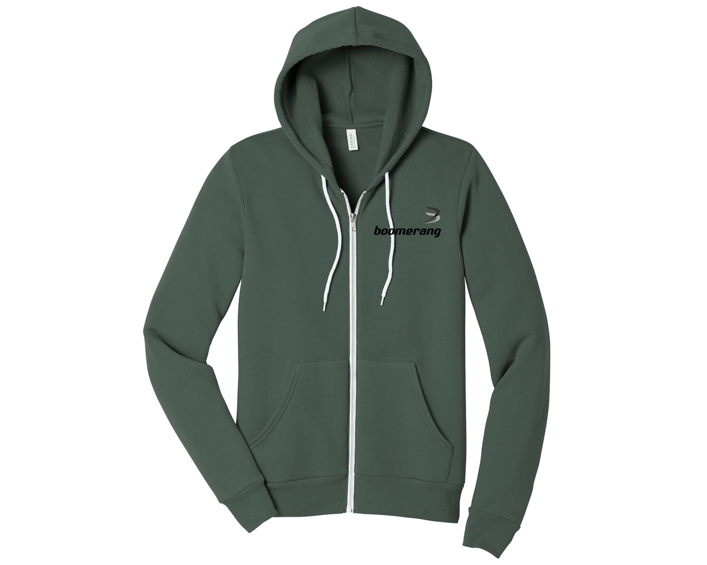 BELLA+CANVAS® Unisex Sponge Fleece Full-Zip Hoodie. BC3739