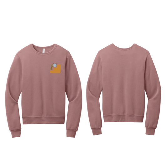 BELLA+CANVAS® Unisex Sponge Fleece Classic Crewneck Sweatshirt - BC3911