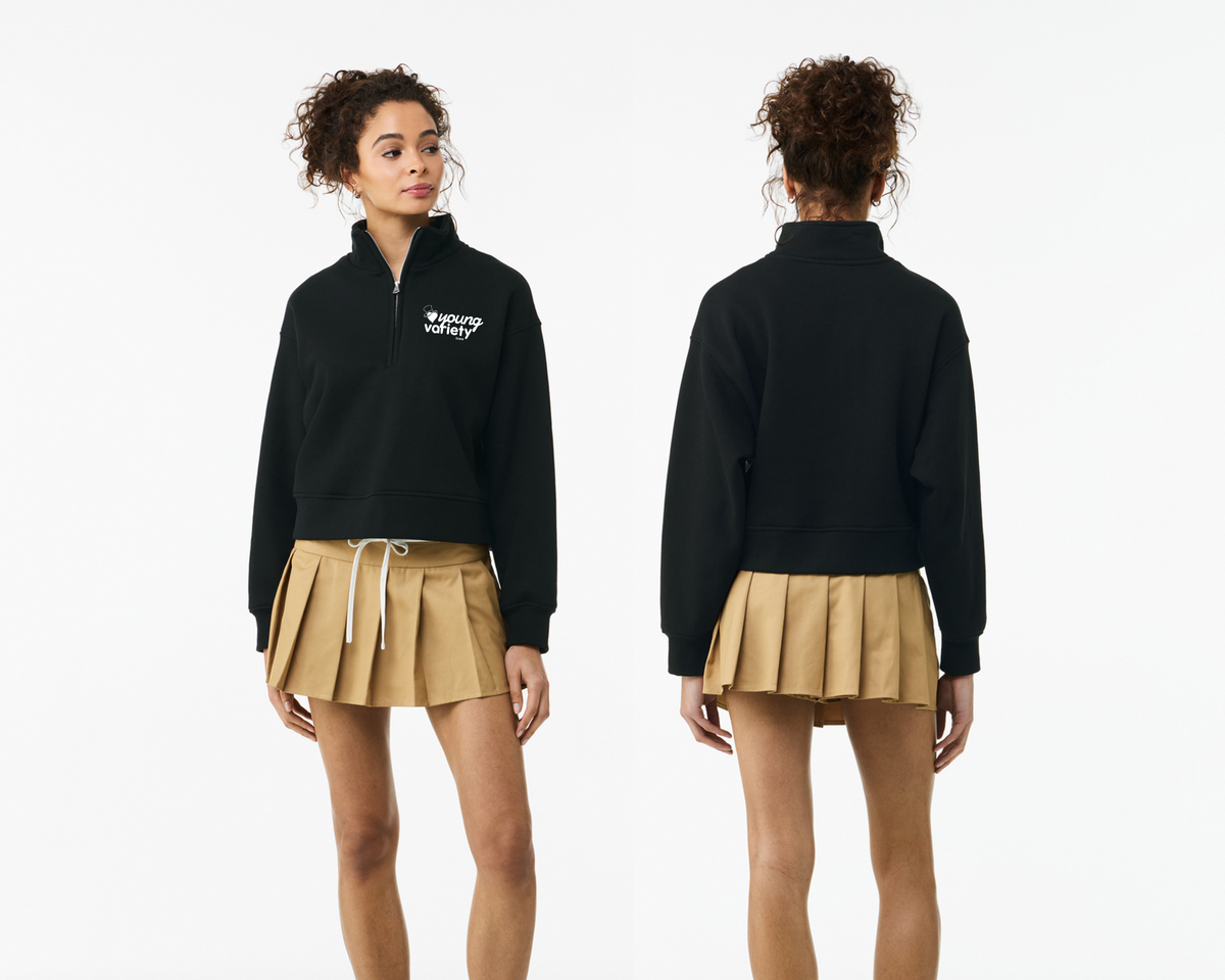 BELLA+CANVAS® Women’s 10-Ounce 1/2-Zip Pullover - BC4540