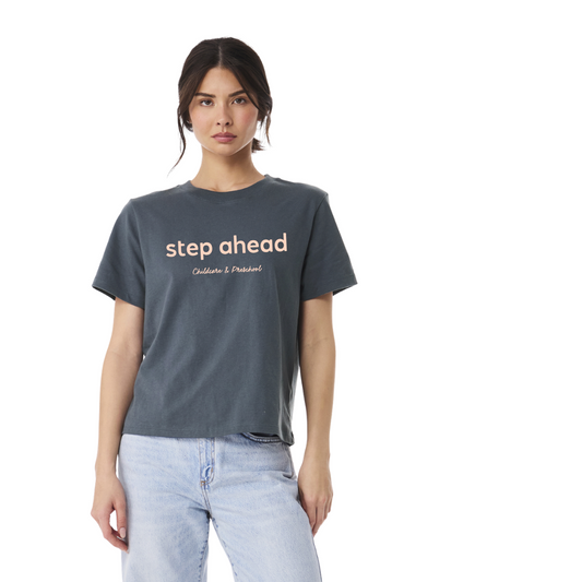 BELLA+CANVAS® Women’s 6-Ounce Heavyweight Tee - BC6110 - Vintage Navy