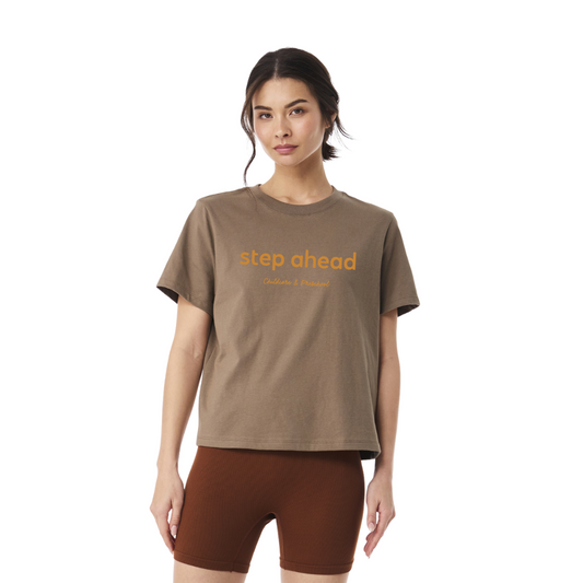 BELLA+CANVAS® Women’s 6-Ounce Heavyweight Tee - BC6110 - Vintage Brown