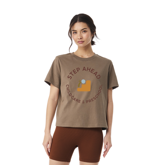 BELLA+CANVAS® Women’s 6-Ounce Heavyweight Tee - BC6110 - Vintage Brown (Copy)