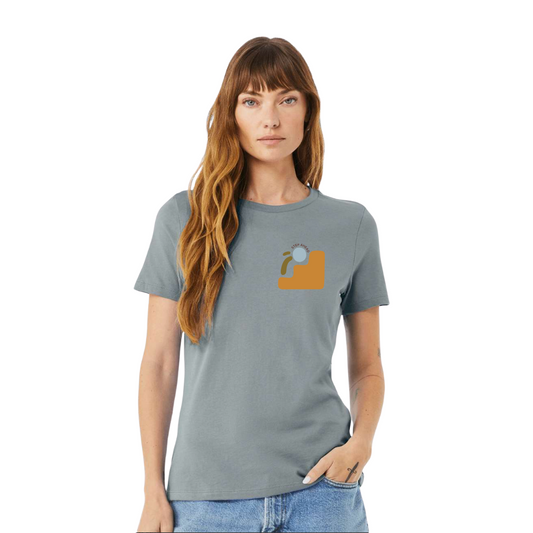 BELLA+CANVAS® Women’s Relaxed Jersey Short Sleeve Tee BC6400 - Pocket