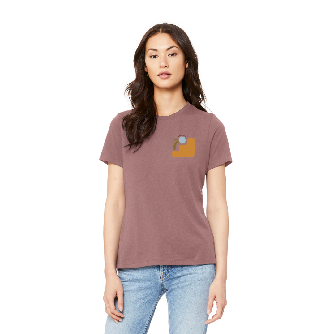 BELLA+CANVAS® Women’s Relaxed Jersey Short Sleeve Tee BC6400 - Pocket
