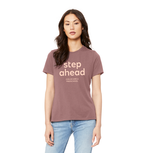 BELLA+CANVAS® Women’s Relaxed Jersey Short Sleeve Tee BC6400 - Mauve
