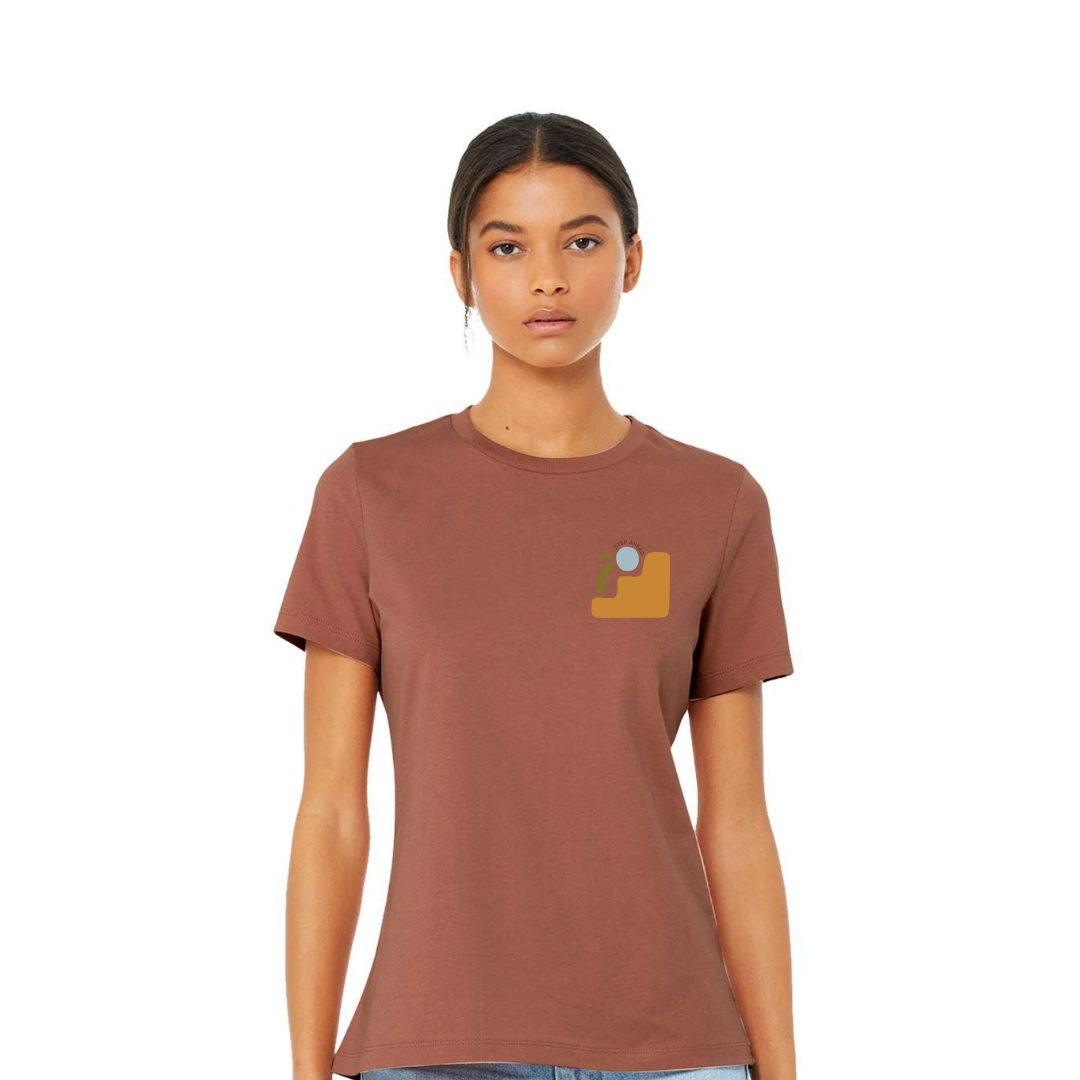 BELLA+CANVAS® Women’s Relaxed Jersey Short Sleeve Tee BC6400 - Pocket
