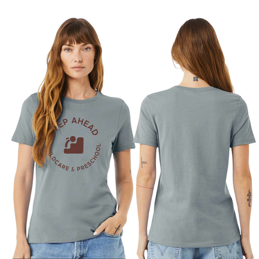 BELLA+CANVAS® Women’s Relaxed Jersey Short Sleeve Tee BC6400 - Vintage Blue