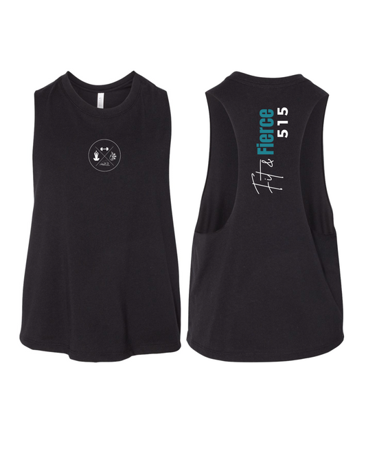Bella + Canvas Women's Racerback Crop Tank - 6682