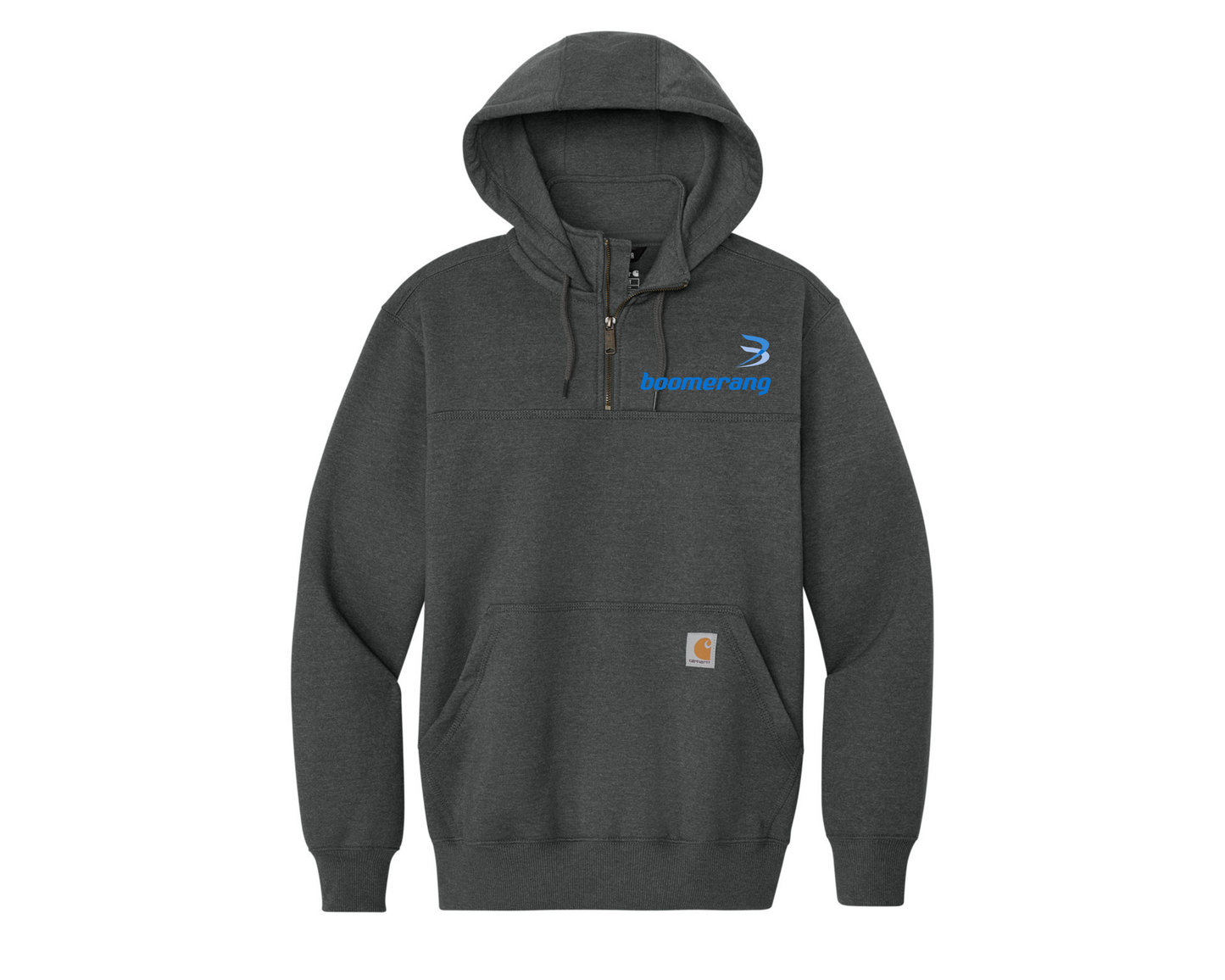 Carhartt® Rain Defender® Paxton Heavyweight Hooded Zip Mock Sweatshirt. CT100617